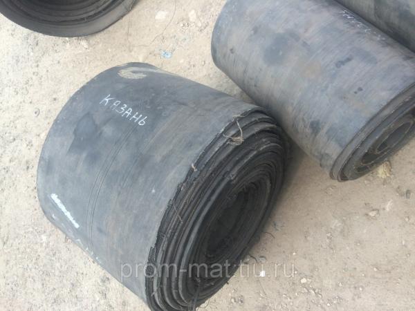 Лента транспортерная(конвейерная) б/у толщина 7 мм ширина 750 мм